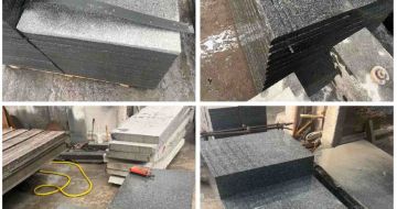 福建 芝麻黑地铺石材