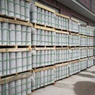 福建 芝麻白挡车柱、阻车桩、隔离柱