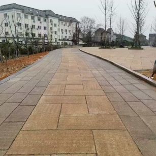 福建仿古石铺装效果