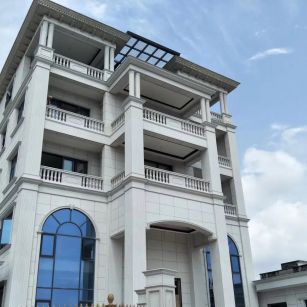 福建芝麻白别墅干挂效果展示