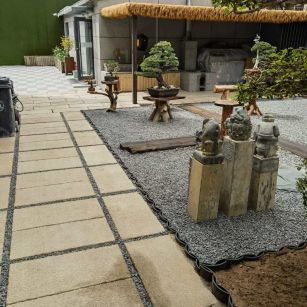 福建仿古石铺装效果