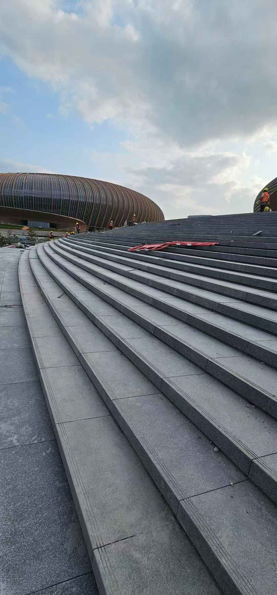 福建 弧形整石台阶铺装效果图