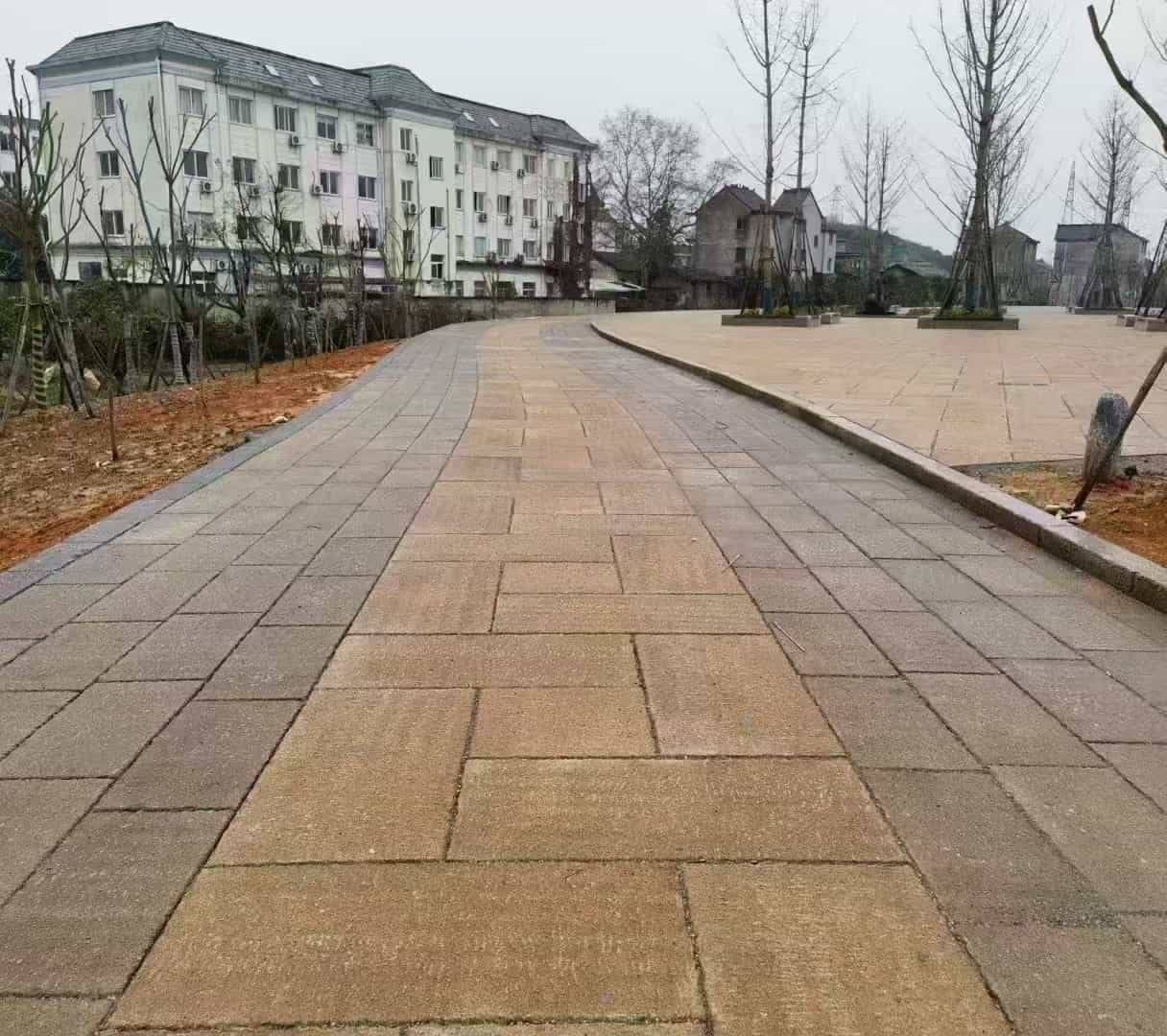 福建仿古石铺装效果
