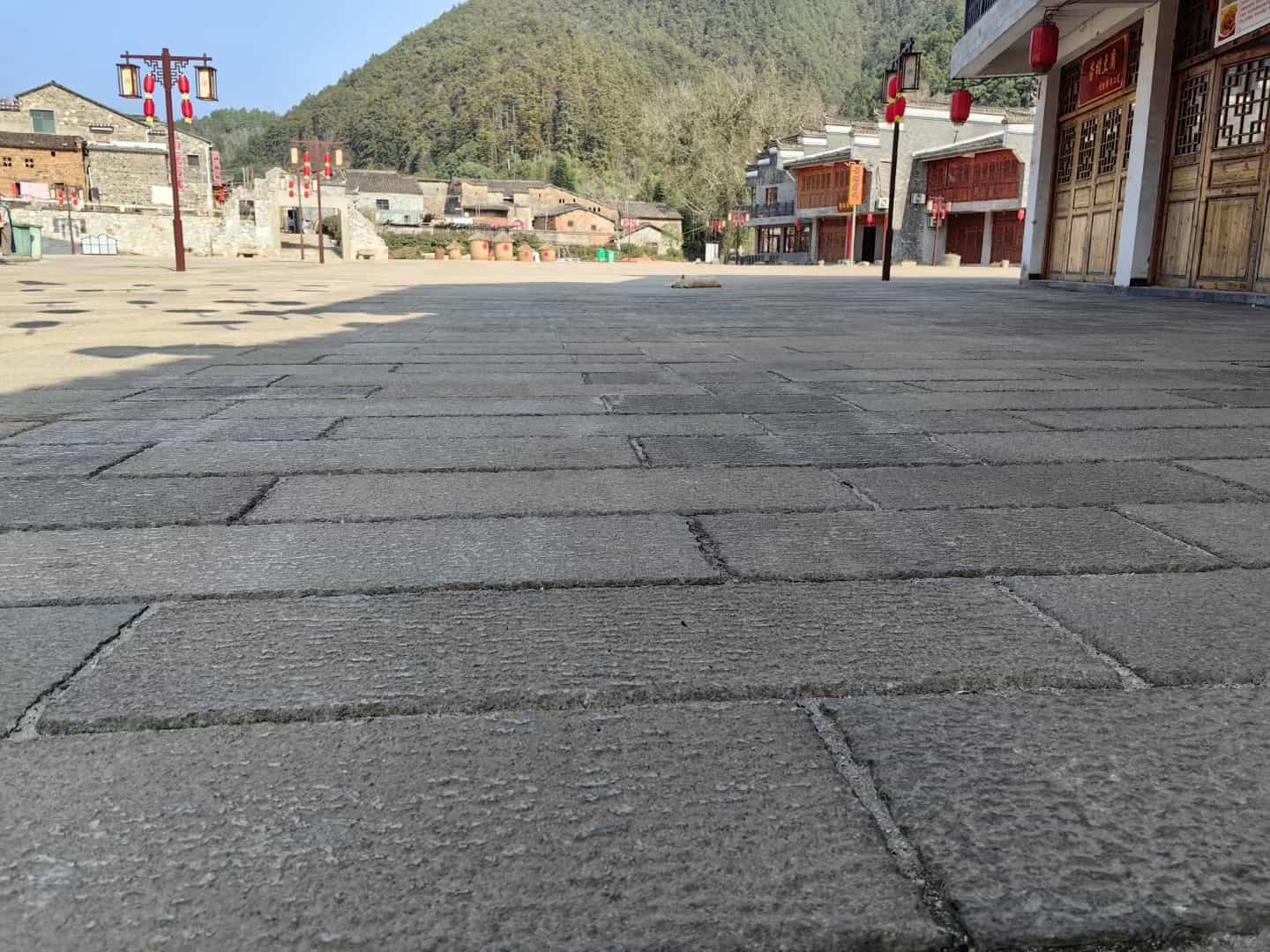福建仿古石铺装效果