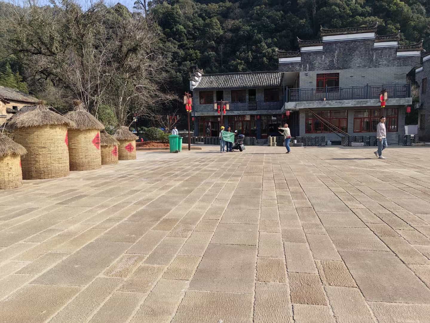 福建仿古石铺装效果