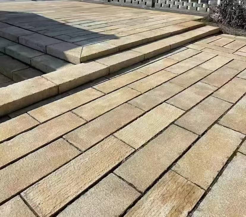 福建仿古石铺装效果