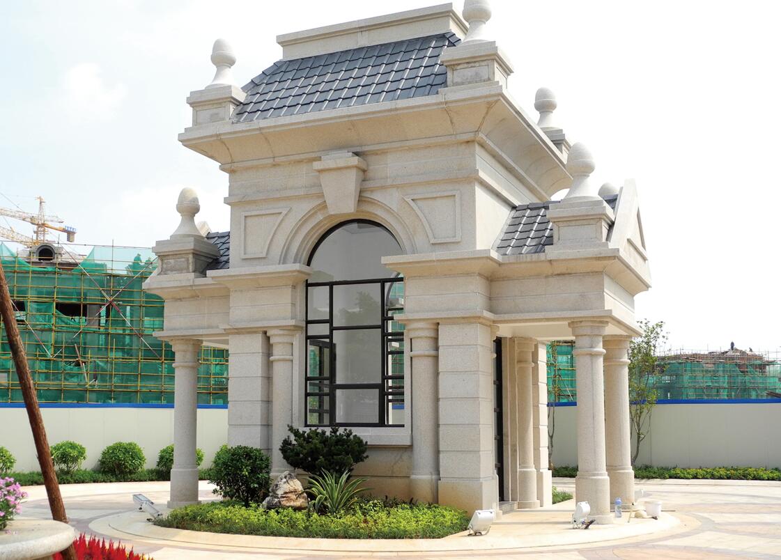 福建花岗岩在建筑外墙的应用