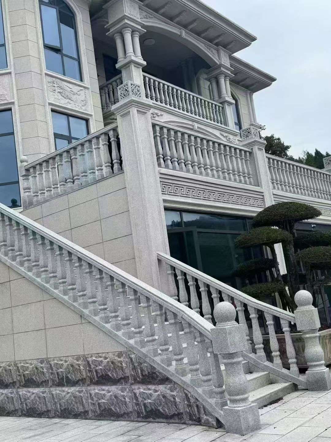 福建 芝麻白别墅，栏杆