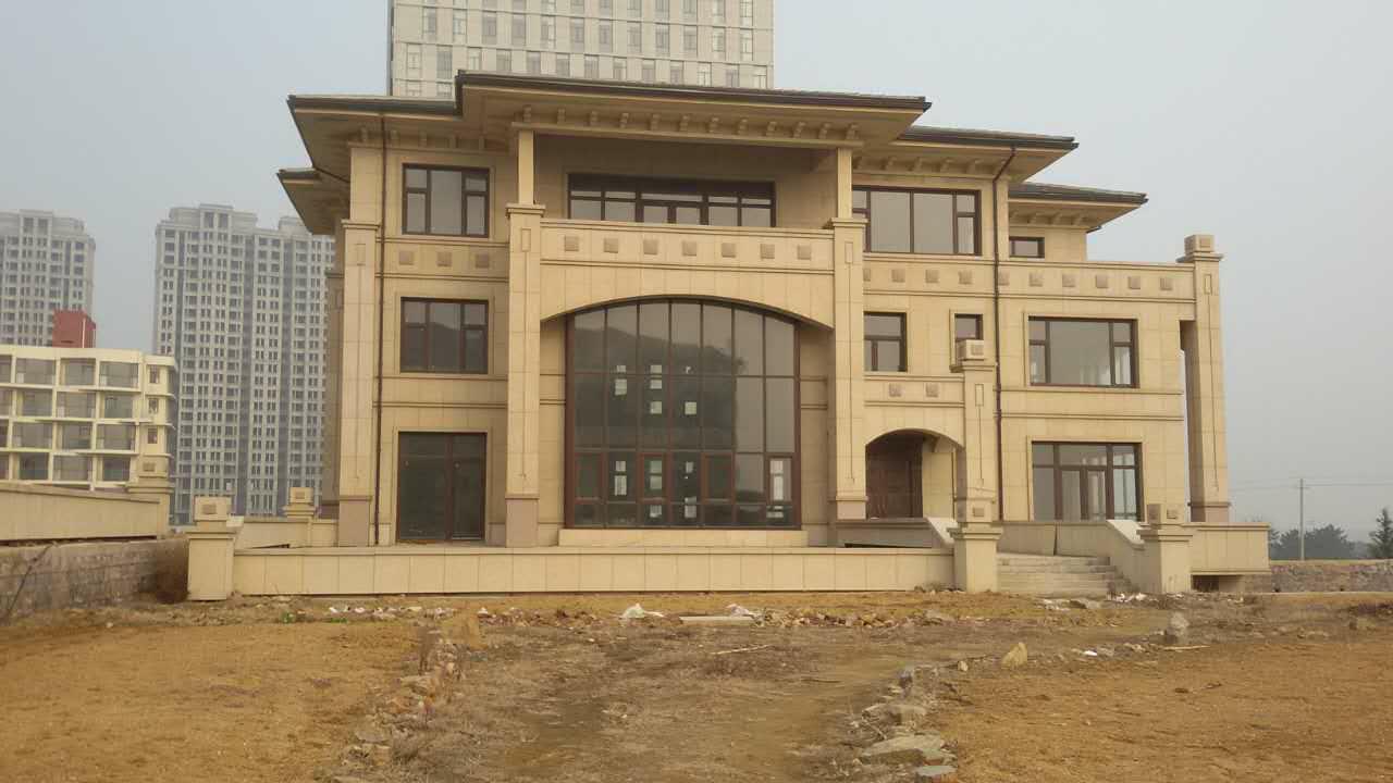 福建黄金麻外墙案例