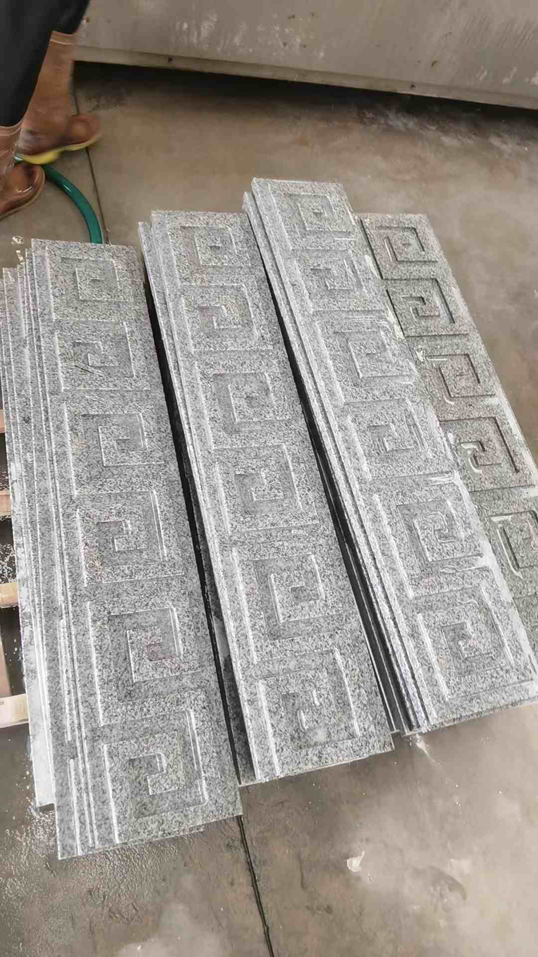 福建 别墅回纹线条，雕刻