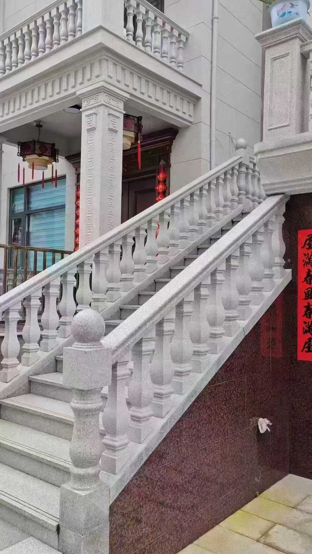 福建 天然石材 阳台庭院护栏、栏杆
