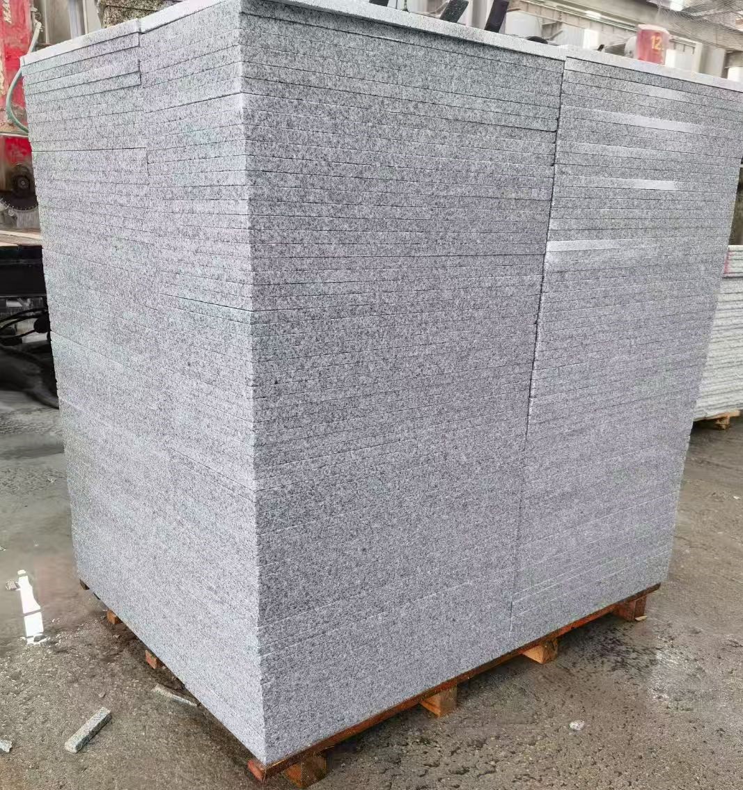 福建 火烧面地铺石，街道广场园林市政工程板，1.8~5.0厚均有现货