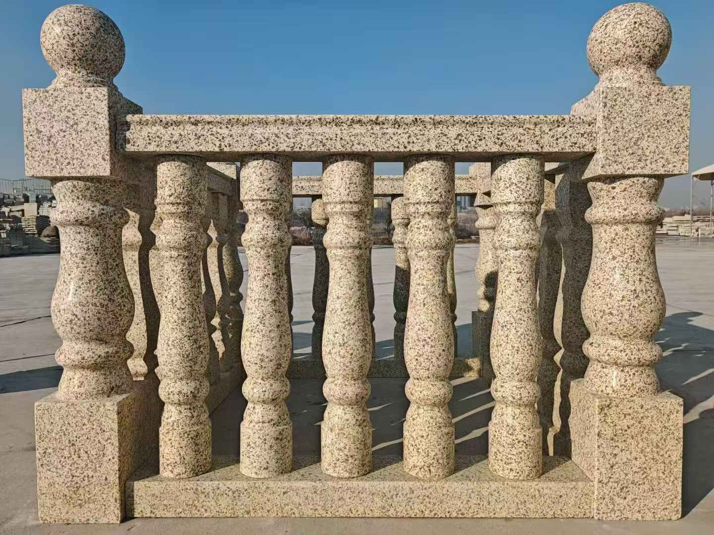 福建 黄金麻栏杆（扶手，花瓶柱，将军柱）