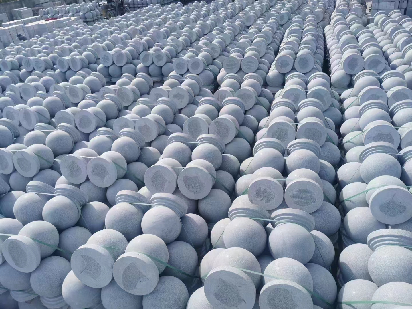 福建芝麻白挡车球